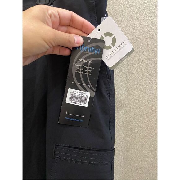 Cherokee Infinity Men Scrubs Pant Fly Front xl - Picture 6 of 8